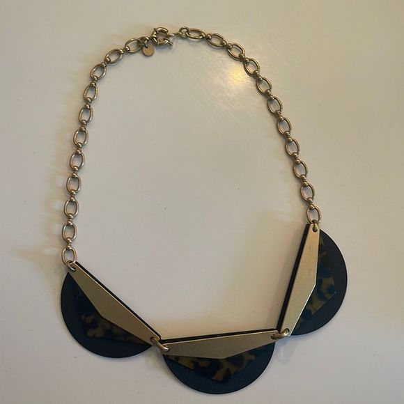 MADEWELL GOLD AND TORTOISE NECKLACE - Picture 1 of 2